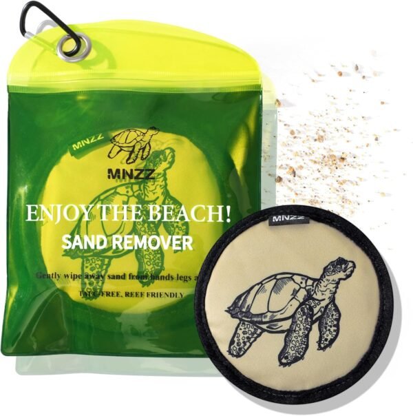 Beach Sand Remover Sand Eraser Wipe Mitt Family Ki... - Image 2