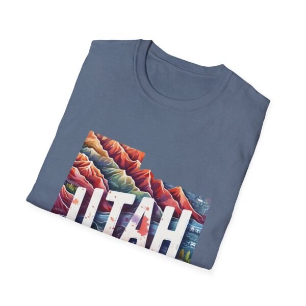 Utah Adventure T-Shirt, Unisex Softstyle Tee, Vintage Nature Shirt, Travel Gift, Summer Attire, Outdoor Lover Apparel - Image 84