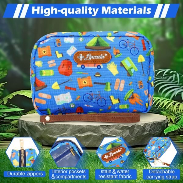 Portable Travel First Aid Kit for Kids and Adults,... - Image 7