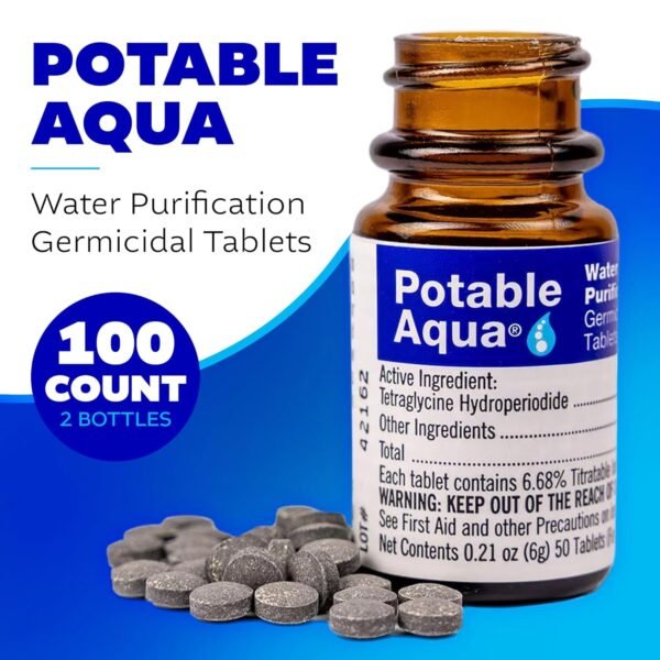 Potable Aqua Water Purification Tablets, Portable ... - Image 3
