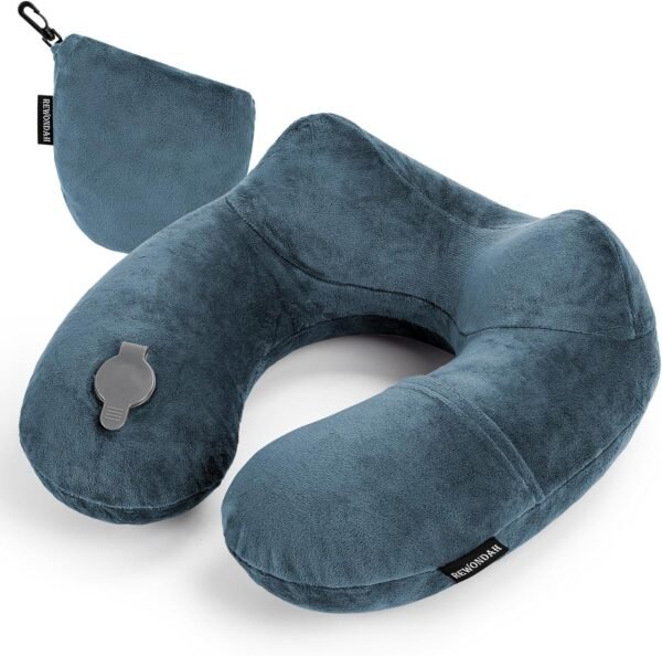 Rewondah Inflatable Travel Pillow for Sleeping Air... - Image 2
