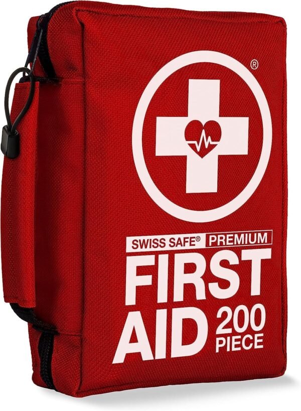Swiss Safe 2-in-1 First Aid Kit for Car, Travel & ... - Image 3
