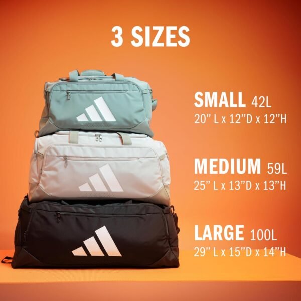 adidas Defender 5.0 Duffel, Durable Travel Gym Spo... - Image 5