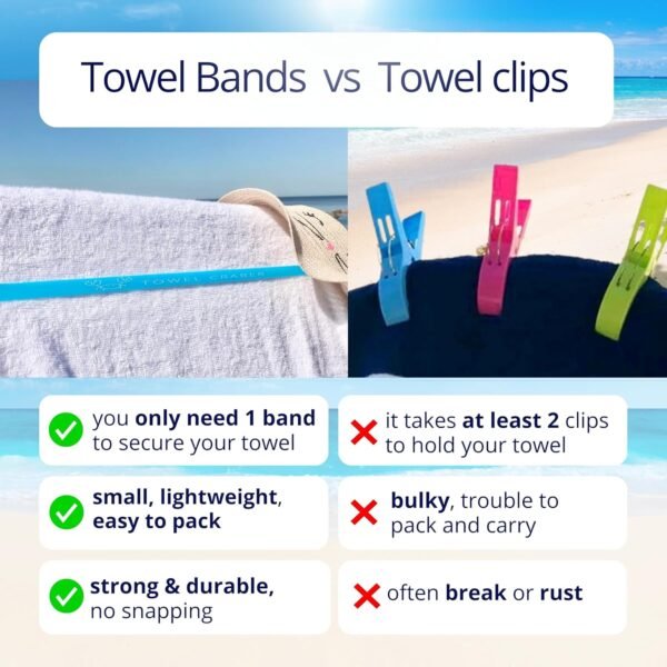 Towel Bands (6-Pack), Beach Pool & Cruise Chairs, ... - Image 5