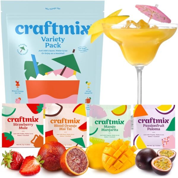 Craftmix Variety Pack, Makes 12 Drinks, Skinny Coc... - Image 2