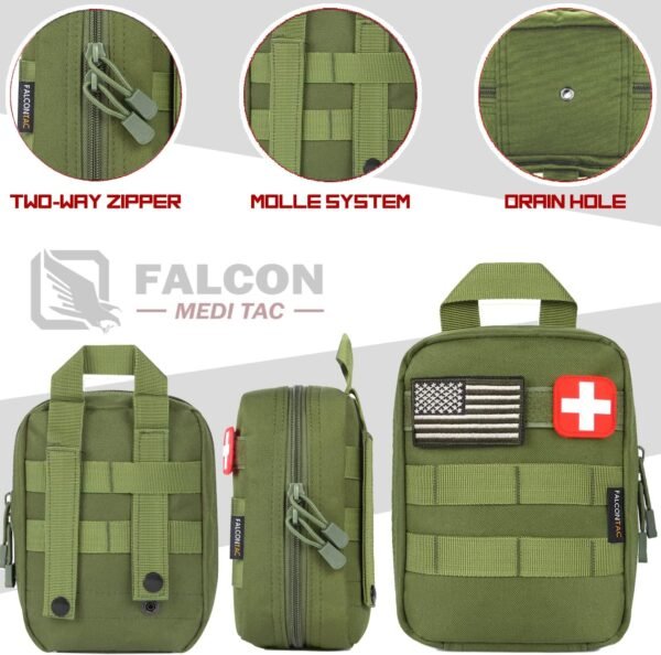 200 Pieces First Aid Kit IFAK Survival Kit Molle S... - Image 4