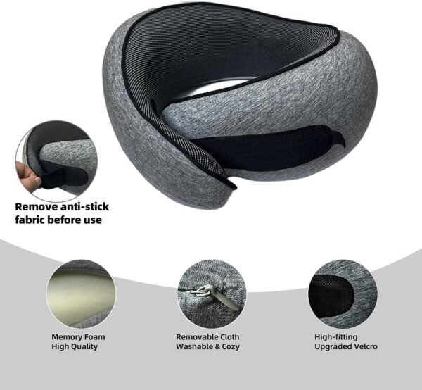 Premium Travel Pillow, 2025 New Memory Foam Neck P... - Image 7