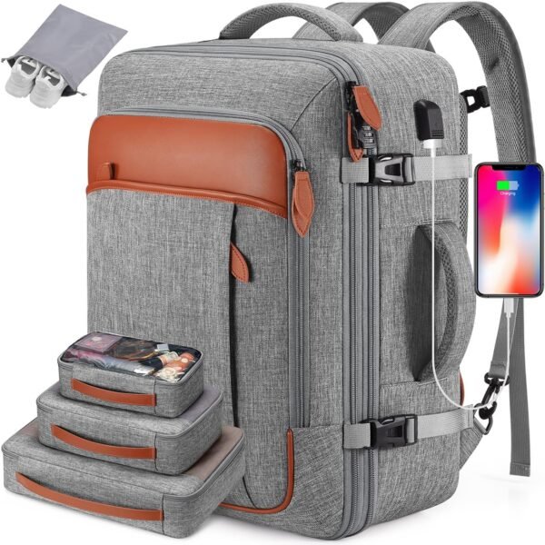 Travel Backpack, 17Inch Laptop Backpack, Carry-on ... - Image 2