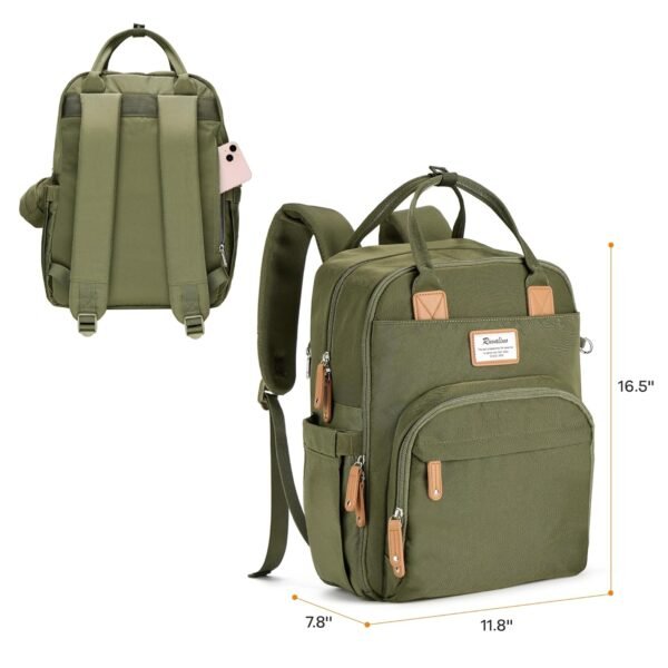RUVALINO Diaper Bag Backpack - Multifunction Trave... - Image 10