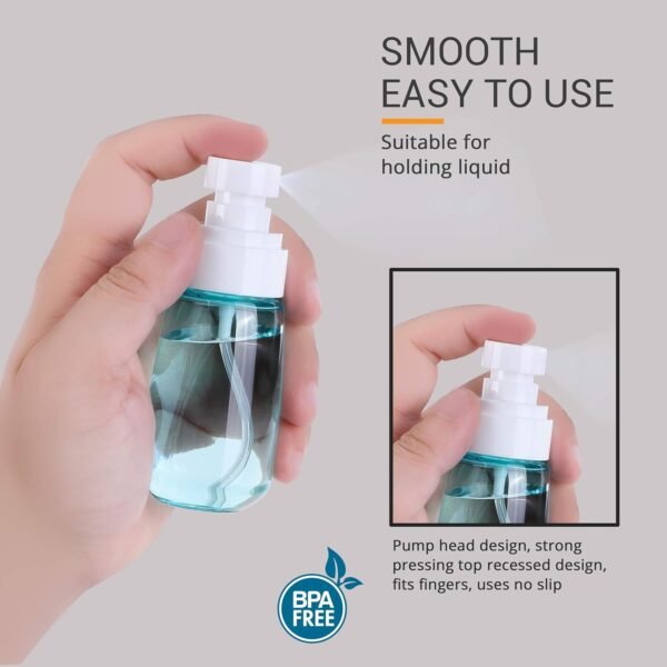 Pack 2 Small Spray Bottle Travel Size 2oz/60ml - F... - Image 5