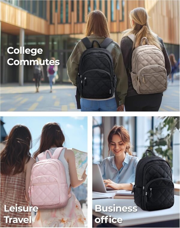 BAGSMART Travel Laptop Backpack, College Backpack ... - Image 3