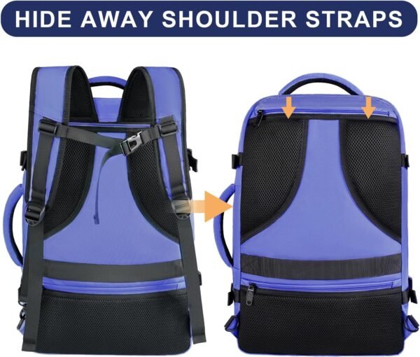 MATEIN Expandable Travel Backpack for Women, 50L C... - Image 6