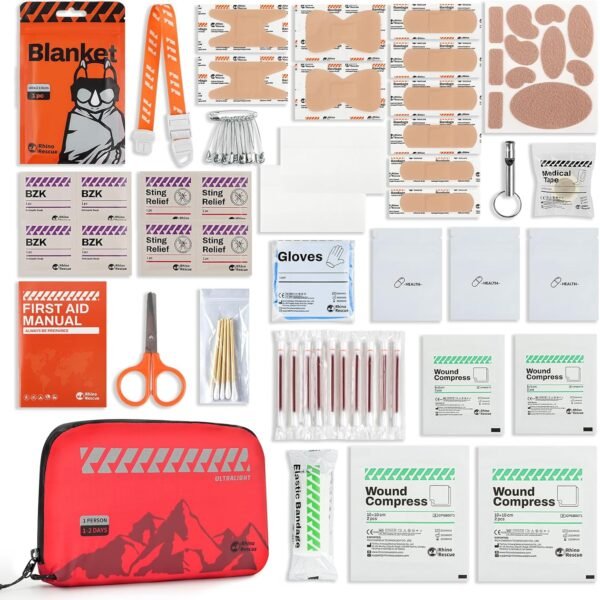 RHINO RESCUE Mini First Aid Kit Ultralight Waterpr... - Image 4