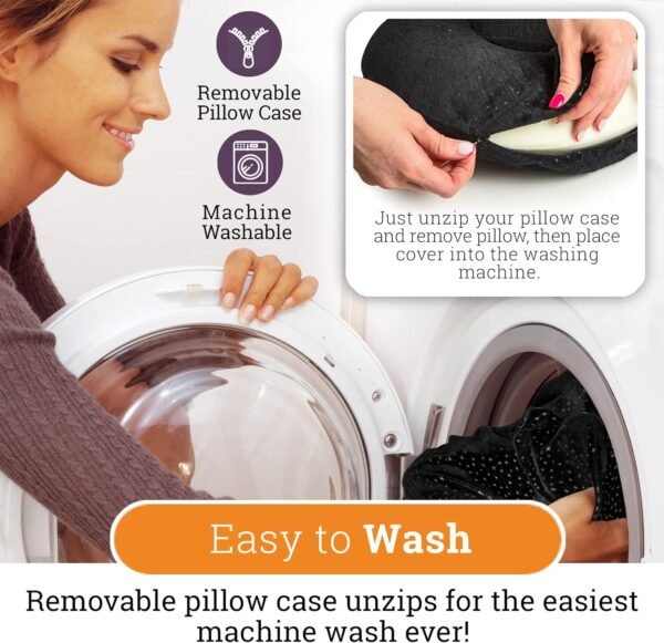 Memory Foam Travel Pillow for Airplanes - Best Air... - Image 7