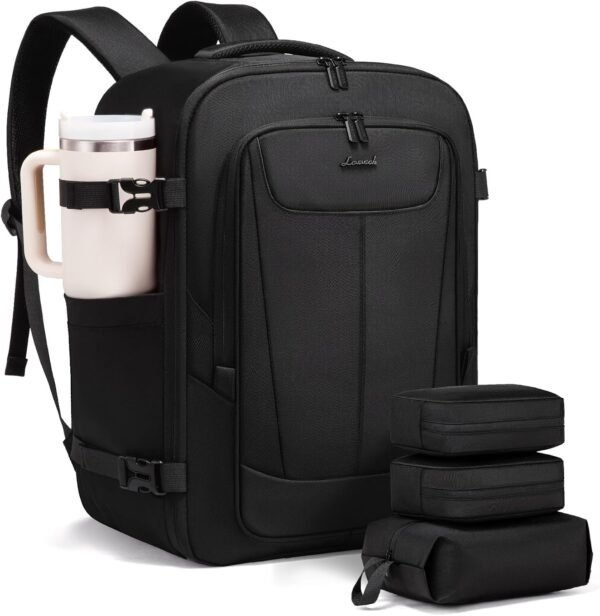 LOVEVOOK Travel Backpack for Men, 40L Carry on Bac... - Image 2