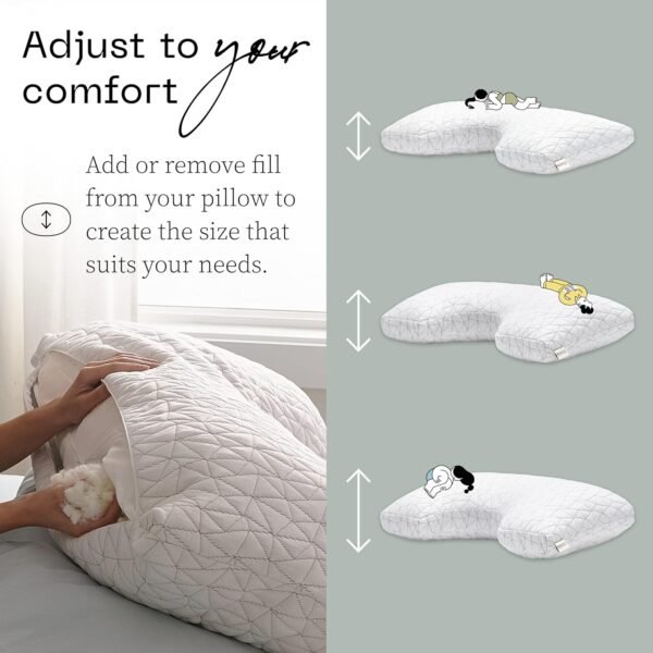 Coop Home Goods Original Cut-Out Adjustable Pillow... - Image 6