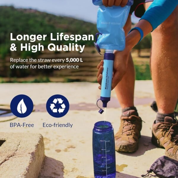 Membrane Solutions Squeezable Water Filtration Sys... - Image 7