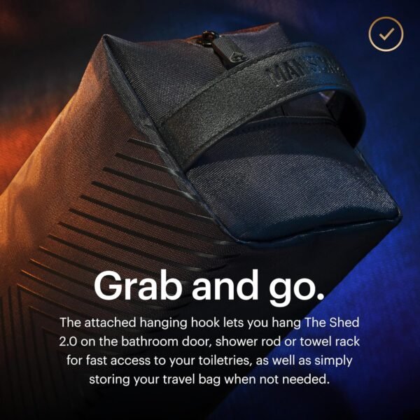 MANSCAPED® The Shed 2.0 Toiletry Bag, Premium Qual... - Image 5