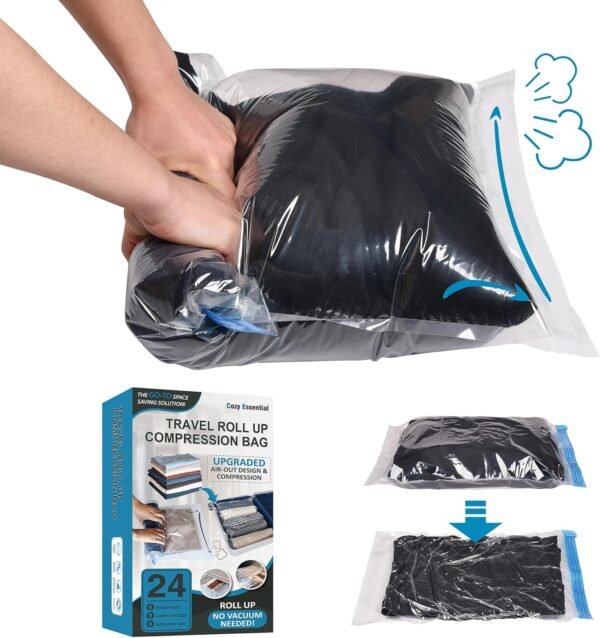Compression Bags for Travel - Travel Essentials - ... - Image 2