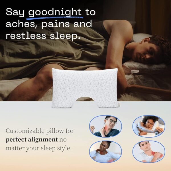 Coop Home Goods Original Cut-Out Adjustable Pillow... - Image 3