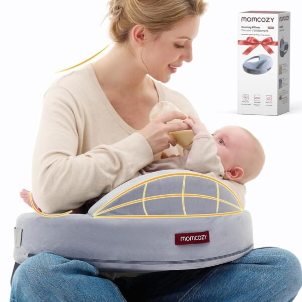 Momcozy Exclusive Memory Foam Nursing Pillow - Pio... - Image 2