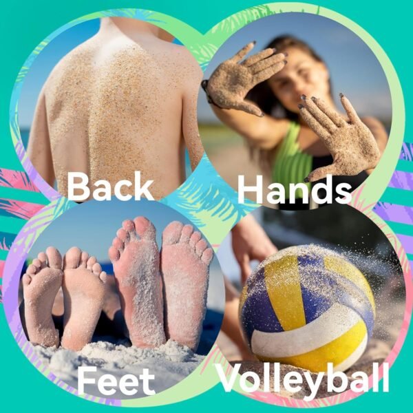 Beach Sand Remover Sand Eraser Wipe Mitt Family Ki... - Image 6