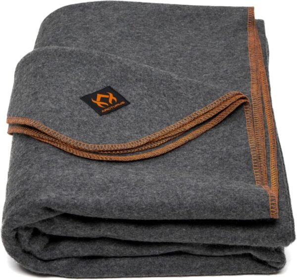 Arcturus Military Wool Blanket - Warm, Thick, Wash... - Image 2