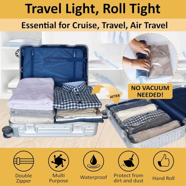 Compression Bags for Travel - Travel Essentials - ... - Image 3