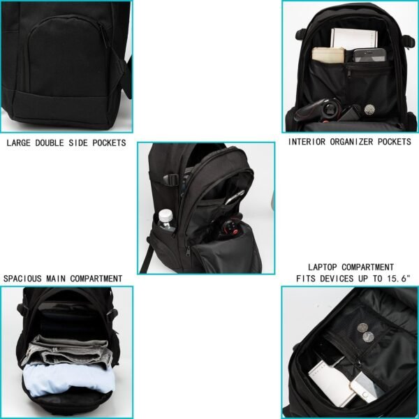 rickyh style School Backpack Travel Bag for Men & ... - Image 5