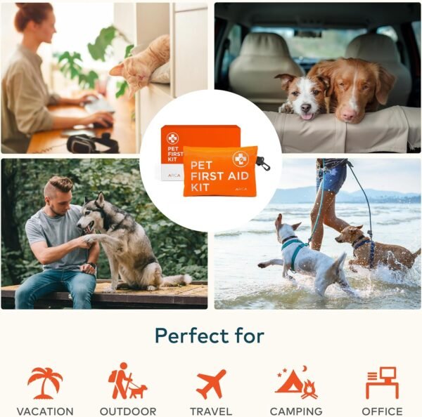 Dog First Aid Kit - Pet Emergency Kit - Water Resi... - Image 8