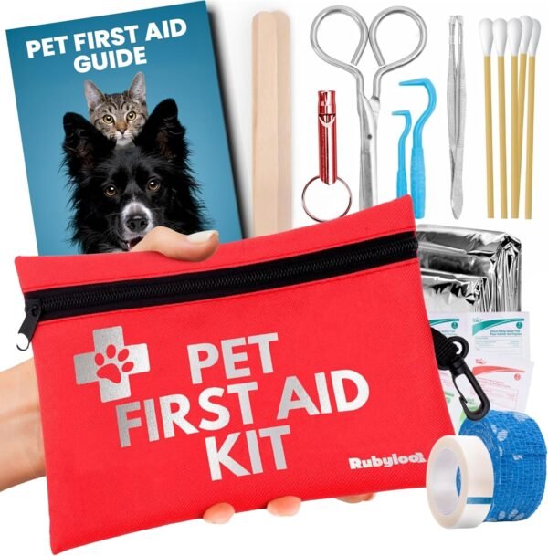 Dog First Aid Kit for Hiking & Travel - Vet Approv... - Image 2