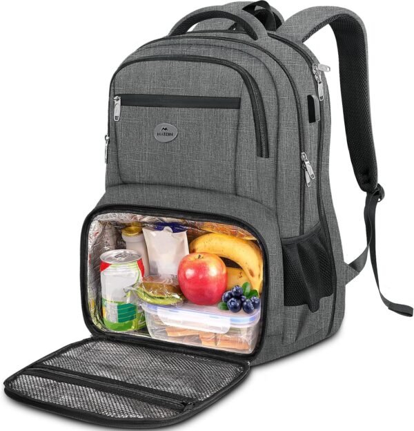 MATEIN Work Backpack for Men, Large Anti Theft Lun... - Image 2