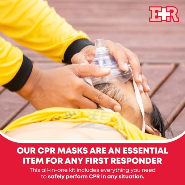 Adult and Infant CPR Mask Combo Kit – Includes 2 C... - Image 3