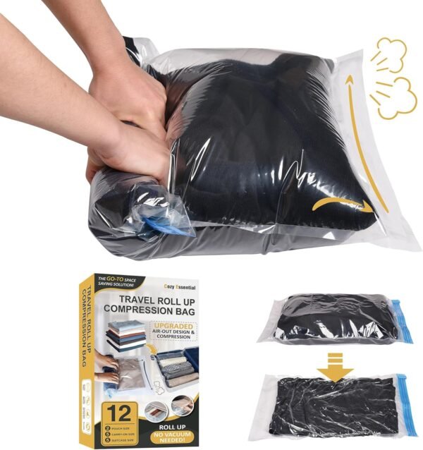 Compression Bags for Travel - Travel Essentials - ... - Image 2