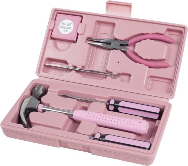 Household Tool Box - 7-Piece Handheld Tool Kit Wit... - Image 2