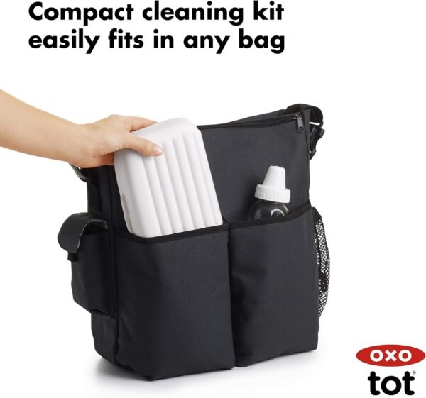 OXO Tot Travel Size Drying Rack with Bottle Brush-... - Image 7
