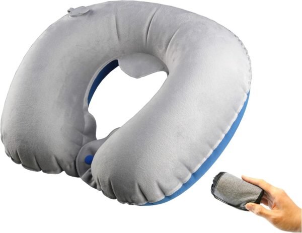 TREKOLOGY Inflatable Neck Pillow for Travel - Ulti... - Image 8