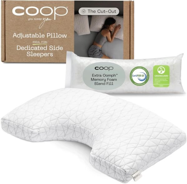 Coop Home Goods Original Cut-Out Adjustable Pillow... - Image 2