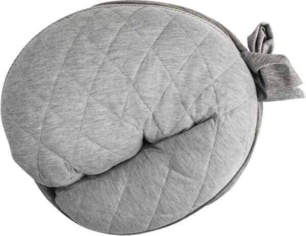 Boppy Anywhere Travel Nursing Pillow, Soft Gray, P... - Image 9