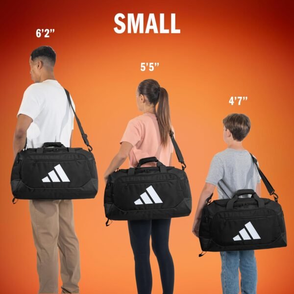 adidas Defender 5.0 Duffel, Durable Travel Gym Spo... - Image 6
