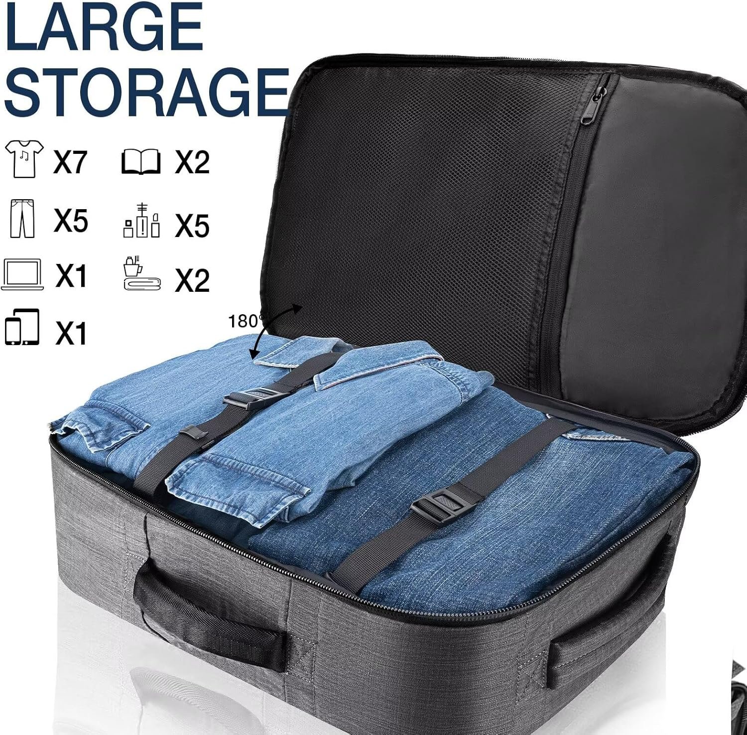 Dinictis Travel Backpack Carry on Flight Approved,... - Image 5