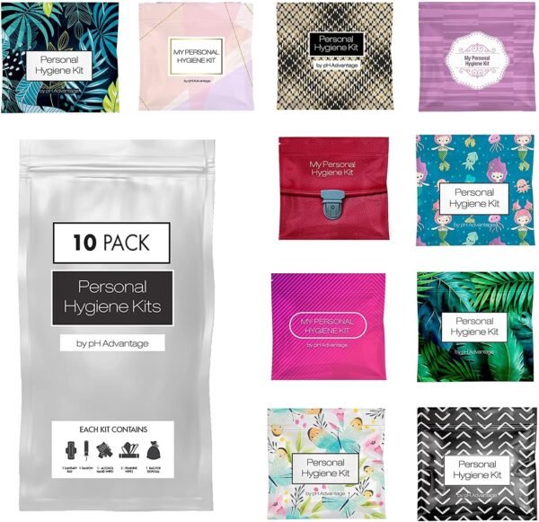 Menstrual Kit All-in-One 10 Pack - Assorted Colors... - Image 2
