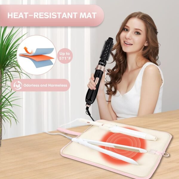 Hot Tools Organizer Heat Resistant Mat Case Hair T... - Image 5