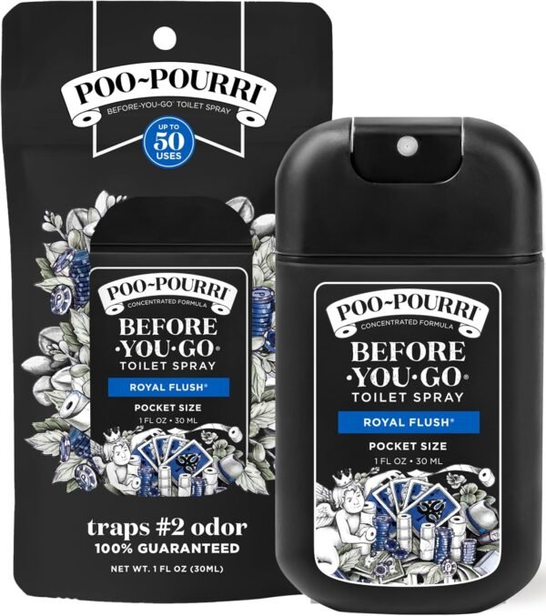 Poo-Pourri Royal Flush Pocket Before-You-Go Toilet... - Image 2