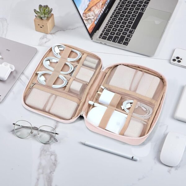 NISHEL Travel Cord Organizer Case, Tech Electronic... - Image 8