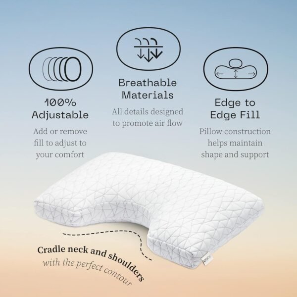 Coop Home Goods Original Cut-Out Adjustable Pillow... - Image 5