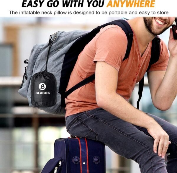 Inflatable Travel Pillow,Multifunction Travel Neck... - Image 8