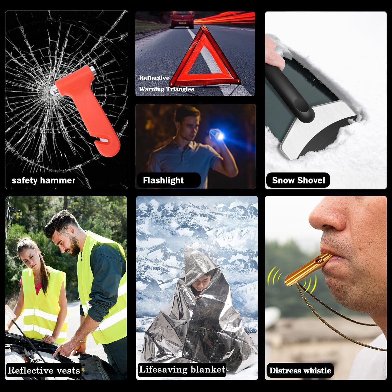 Roadside Assistance Emergency Kit - Car Emergency ... - Image 7