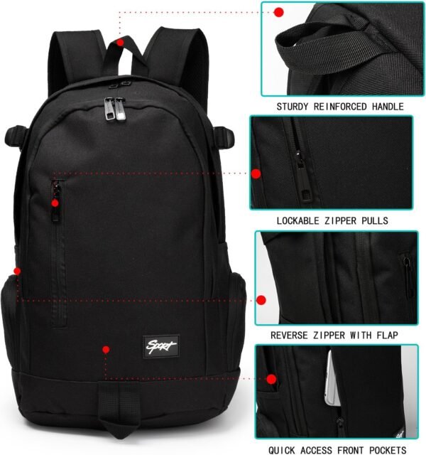 rickyh style School Backpack Travel Bag for Men & ... - Image 3