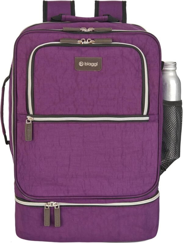 biaggi Carry Cube Backpack: TSA Approved Travel Ba... - Image 3